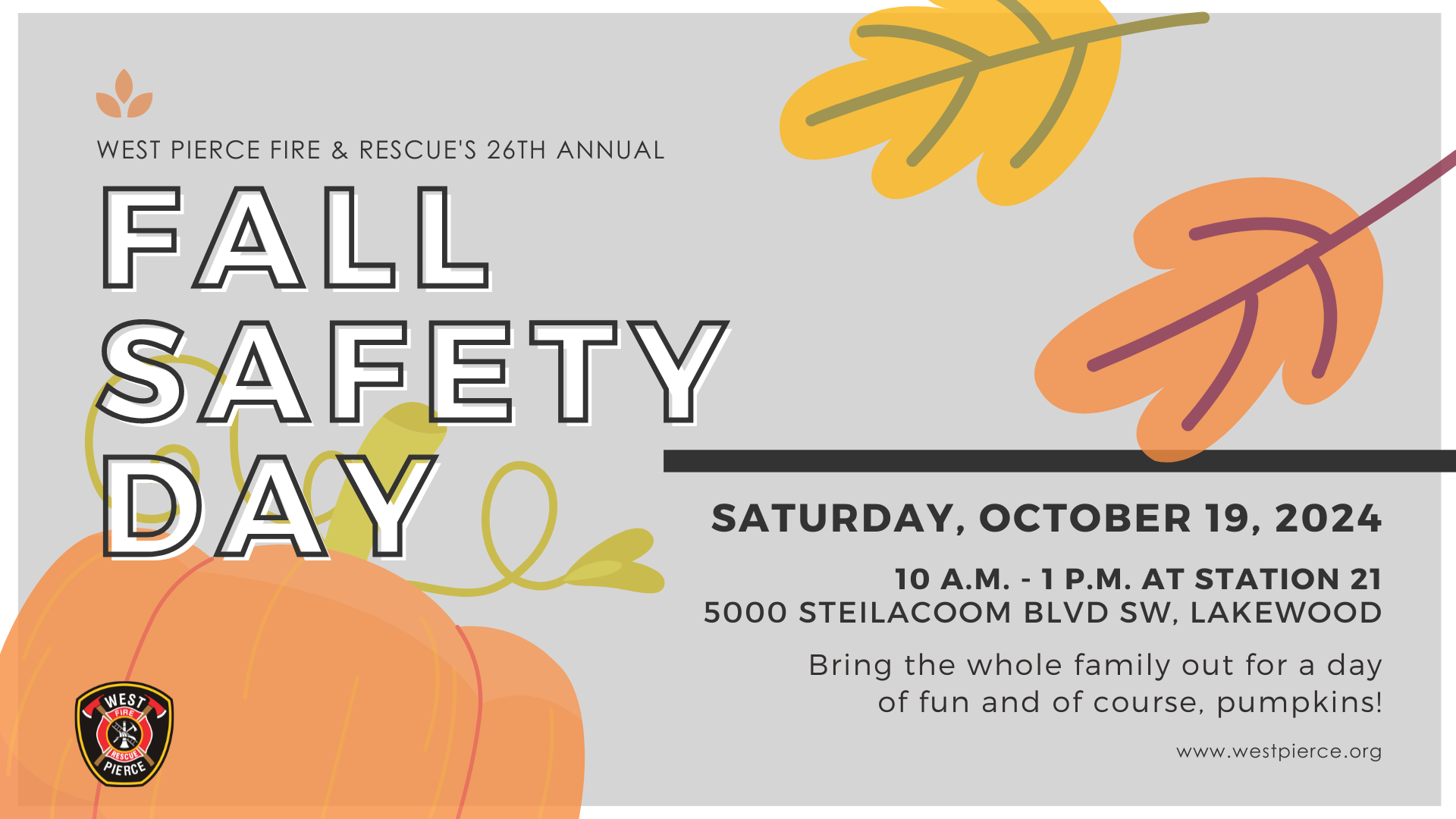 Fall safety day is october 19, 2024