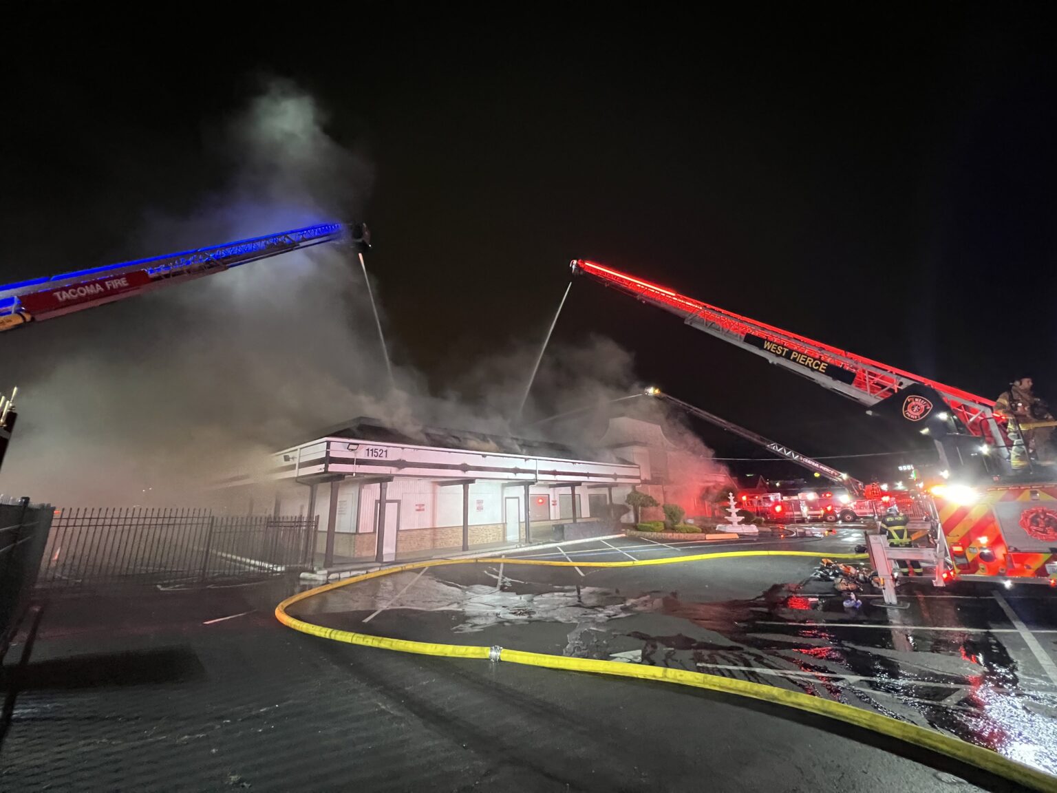 Two Alarm Commercial Fire in Lakewood - West Pierce Fire & Rescue ...